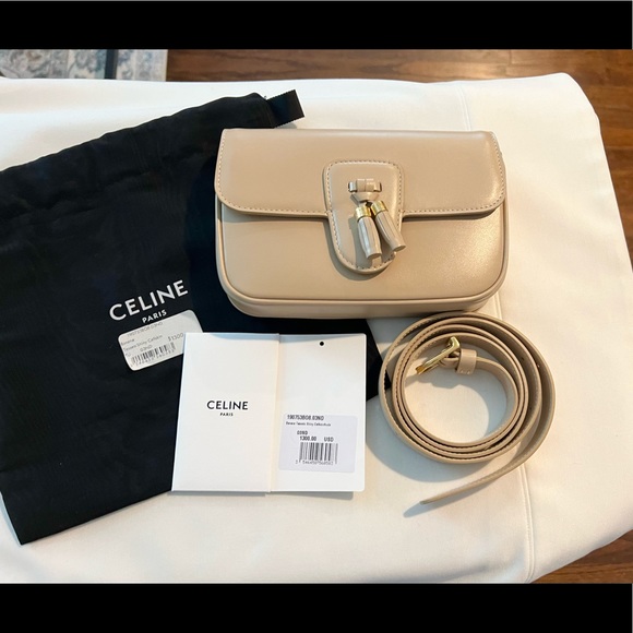 Authentic Celine Banane Tassel bag in Nude - New with tags - Picture 2 of 8